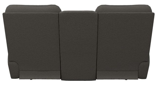 La-Z-Boy® Brooks Charcoal Power Reclining Loveseat with Console, Headrest, and Lumbar-3