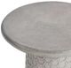 Classic Home Delaine Light Gray Concrete Outdoor End Table-4