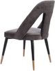 Zuo® Modern Artus Black/Gold/Gray Dining Side Chair-3