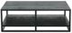 Rowe® Bartola Ink 36" Cocktail Table with Ore Base-1