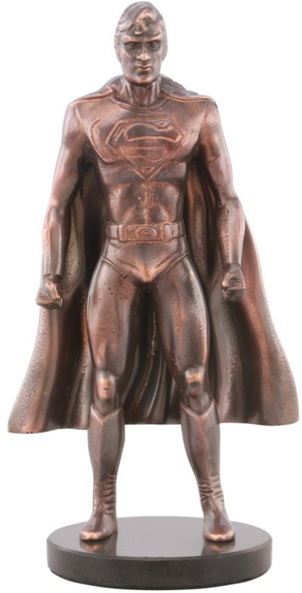 Moe's Home Collection Bronze Superhero Statue-0