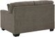 Signature Design by Ashley® Mahoney Chocolate Loveseat-3