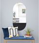 Renwil® Lisdarra Black Wall Mirror-3