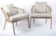 VIG Furniture Renava Salermo 3-Piece Anthracite Matte/Gray/White Outdoor Chair Set-2