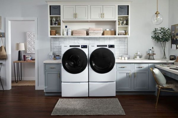 Whirlpool White Front Load Laundry Pair