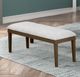 New Classic® Home Furnishings Essence Brown/White Dining Bench-1