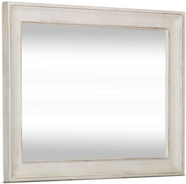 Liberty Furniture Abbey Park Antique White Mirror