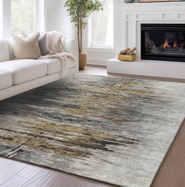 Dalyn™ Rug Company Trevi TV14 Gray 5'x8' Area Rug-4