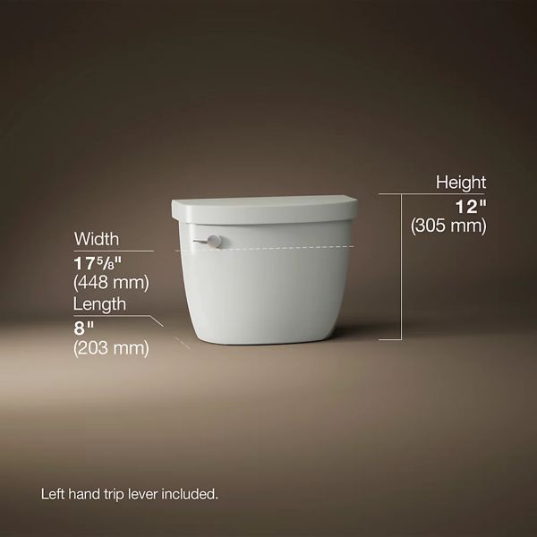 KOHLER® Cimarron® Dune Toilet Tank, 1.28 Gpf-4