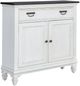 Liberty Furniture Allyson Park Charcoal 42" Accent Hall Console Table with Wirebrushed White Base-0