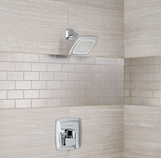 American Standard Townsend® Polished Chrome Valve Only Trim Kit with Double Ceramic Pressure Balance Cartridge and Lever Handle-1