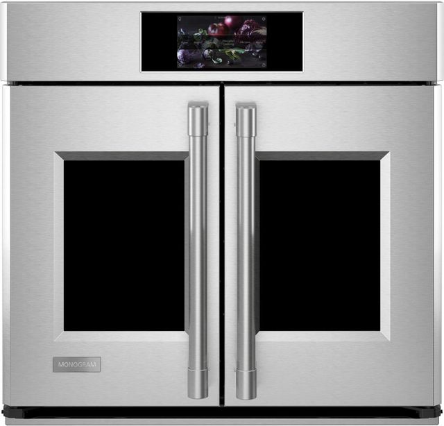 Monogram® Statement Collection 30" Stainless Steel Electric Built In Single Oven-1
