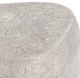 Classic Home Britney Light Gray Concrete Outdoor End Table-2