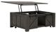 Magnussen Home® Garrett Weathered Charcoal Lift Top Cocktail Table-0