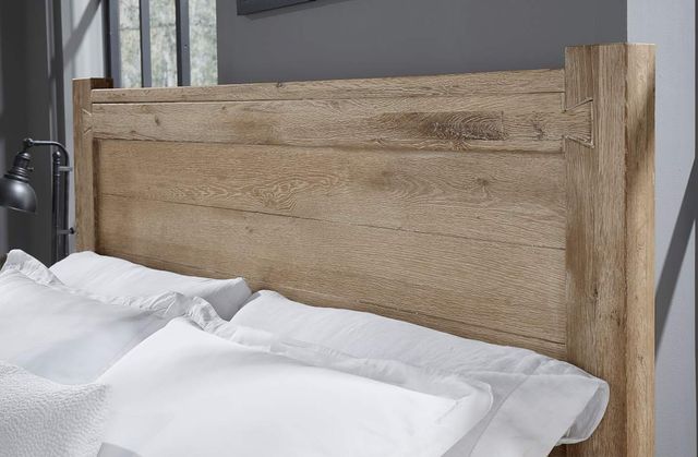 Vaughan-Bassett Dovetail Sun Bleached White Queen Low-Profile Poster Bed-2