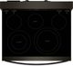 Whirlpool® 30" Black Stainless Steel Freestanding Electric Range with Air Cooking Technology-1