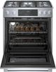 Bosch® 800 Series 30" Stainless Steel Slide In Gas Range-2
