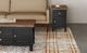 A-America® Stormy Ridge Chicory/Slate Black Chairside Table-4