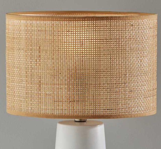 Adesso® Sheffield White Table Lamp-2