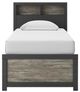 Signature Design by Ashley® Jonnifer Black/Gray Twin Bookcase Bed-2