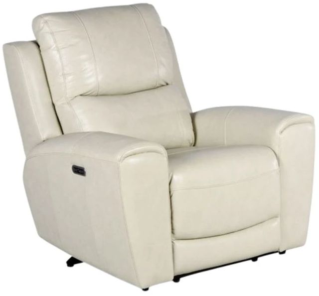 Steve Silver Co. Laurel Ivory Leather Dual Power Recliner-0