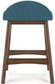 Signature Design by Ashley® Lyncott Blue Counter Bar Stool-1