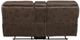 Homelegance® Proctor Brown Power Double Reclining Console Loveseat-4