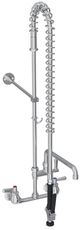Elkay Chrome 8" Centerset Wall Mount Faucet with 12" Arc Tube Spout-2