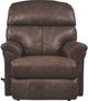 La-Z-Boy® Reed Walnut Leather Manual Wall Recliner-2