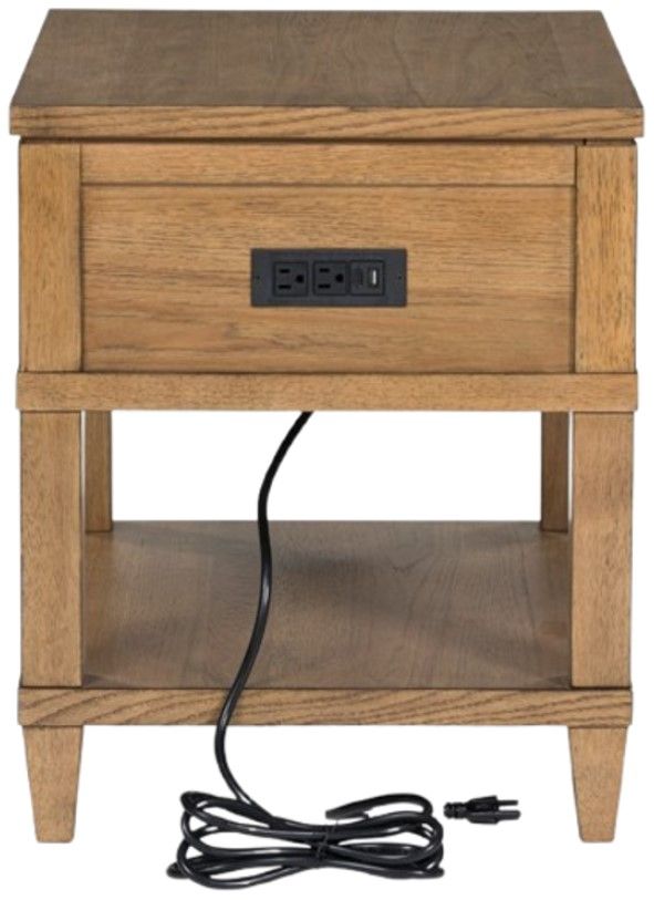Signature Design by Ashley® Sharlance Light Brown End Table-3