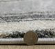 KAS Rugs Hue Grey Marbled Stone 5'x8' Area Rug-3