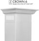 ZLINE Stainless Steel Crown Molding-1