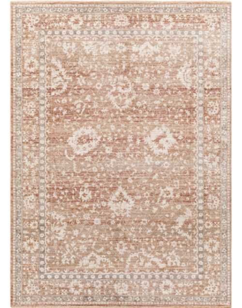 Surya Carlisle Dusty Pink 4'x6' Area Rug-0