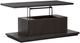 Magnussen Home® Shaffer Velvet Roast Brown Lift Top Storage Cocktail Table with Casters-4