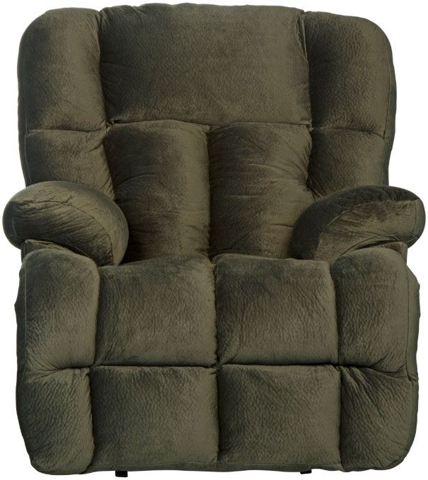 Catnapper® Cloud 12 Sage Power Lay Flat Chaise Recliner-3