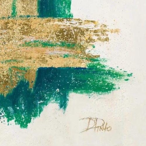 Classy Art On Gold II by Patricia Pinto Wall Art-1