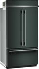 KitchenAid® 42" 24.2 Cu. Ft. Juniper Built-In French Door Refrigerator -3