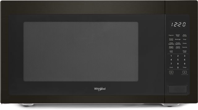 Whirlpool® 2.2 Cu. Ft. Fingerprint Resistant Black Stainless Countertop Microwave-0