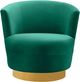 TOV Furniture Noah Green Swivel Chair-0