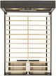 Elements International Sasha Dark Gray Queen Storage Bed-2