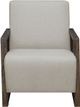 Elements International Furman Valencia Linen Chair-1