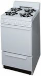 Premier 20" White Freestanding Gas Range-2