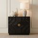 Uttermost® Faulkner Black 3-Drawer Modern Chest-1