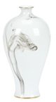 Wildwood Lamps White Cinder and Smoke Vase-0