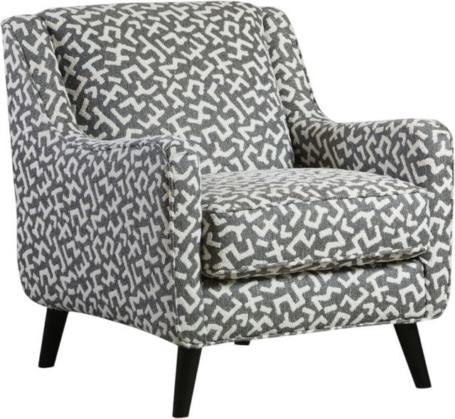 Fusion Furniture Contour Downunder Denim Accent Chair-0