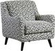 Fusion Furniture Contour Downunder Denim Accent Chair-0