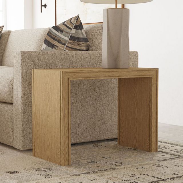Flexsteel® Waterfall Oak Accent Table-6