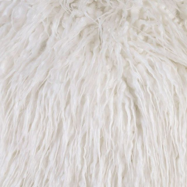 Furniture of America® Sheri White Throw Pillow-1