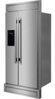 FORNO® 36" 20 Cu. Ft. Fingerprint Resistant Stainless Steel Built-In Side-by-Side Refrigerator -3