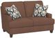 Flexsteel® Moxy Brown Silt Loveseat-0